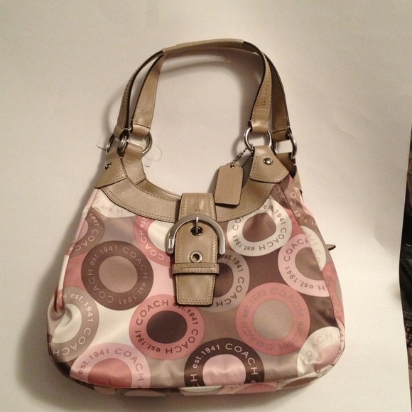 New authentic coach bag