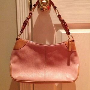 Dooney and Bourke pink leather bag
