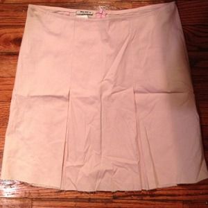 Miu miu pink pleated skirt 38
