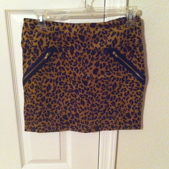 Cheetah skirt