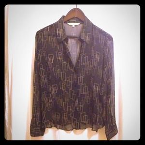 Max Studio sheer blouse🌷🌷REDUCED🌷🌷