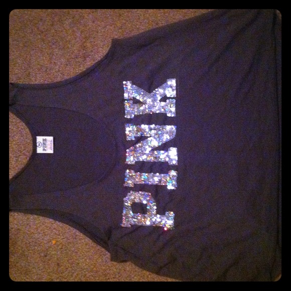 Sequin victoria secret shirt