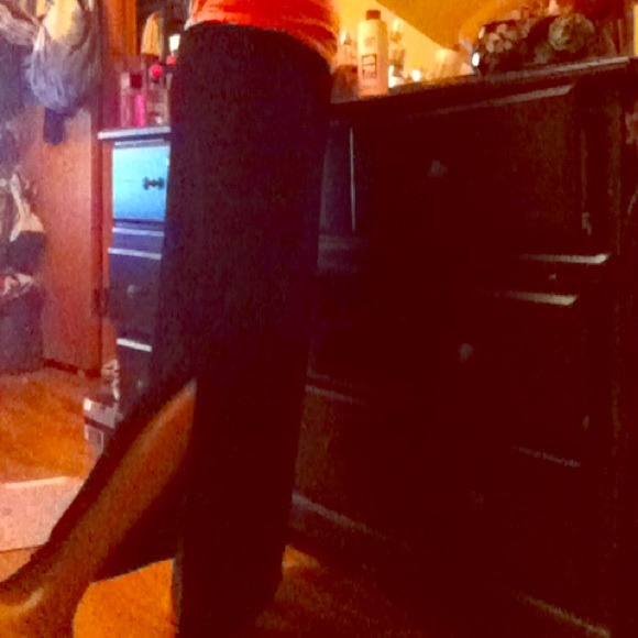 ❤Reduced❤Black Velvet Maxi Skirt with slit