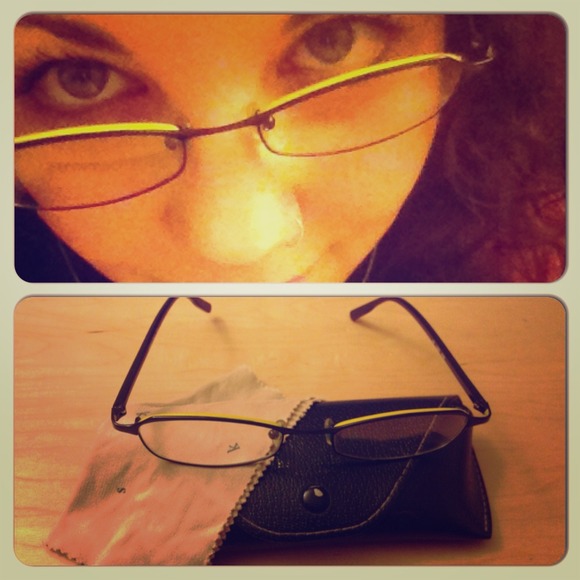 Kate Spade Yellow-Rimmed Glasses!