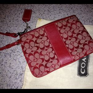 Coach wristlet