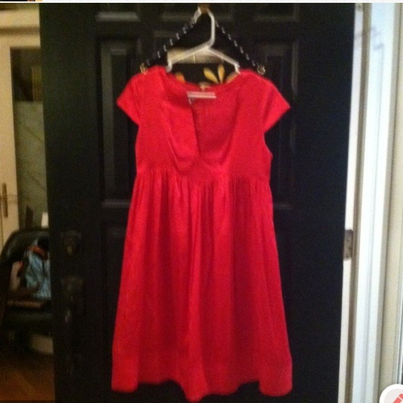 Pink jewel-toned dress