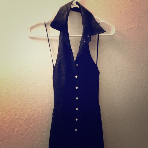 Ralph Lauren long black dress.