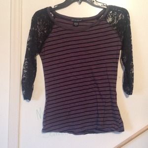 Black half sleeve shirt