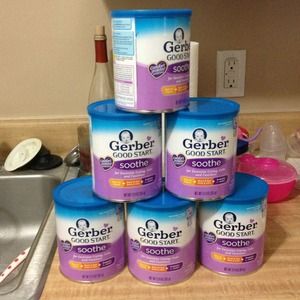 6 unopened cans of formula