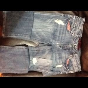 Distressed jeans 7s