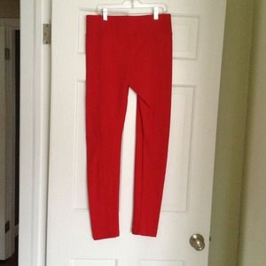 Red skinny pants. Never worn.