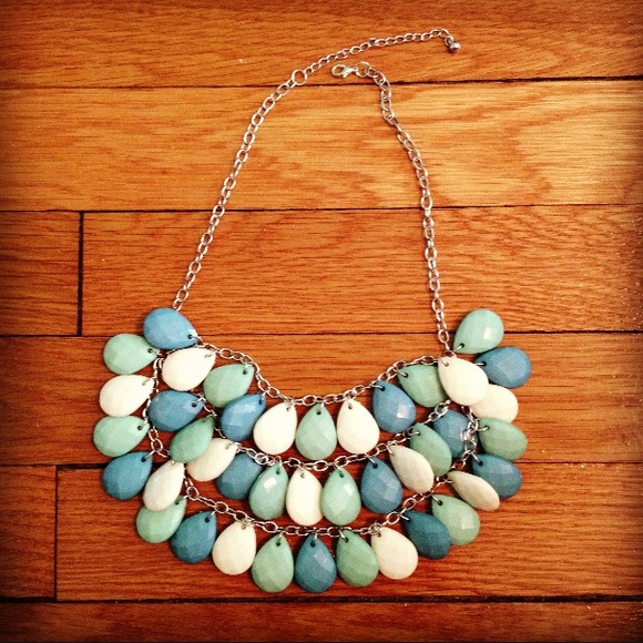 J. Crew Jewelry - Mint bubble necklace NWT