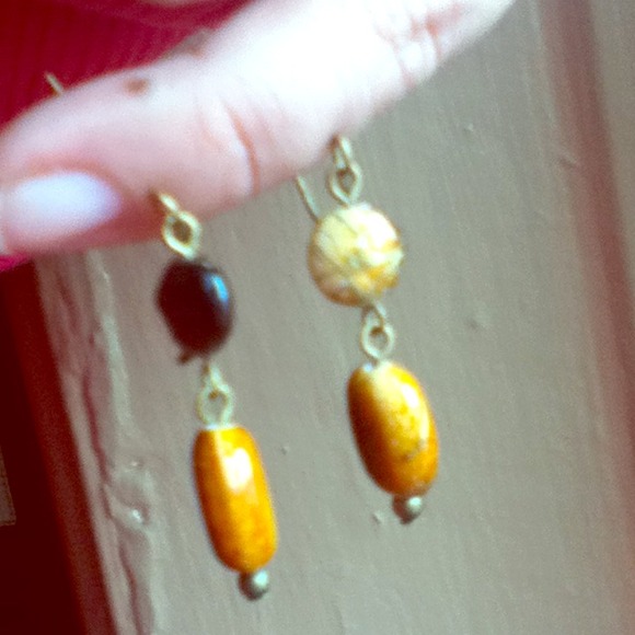 Gifted with purchase! Wooden Bead Earrings