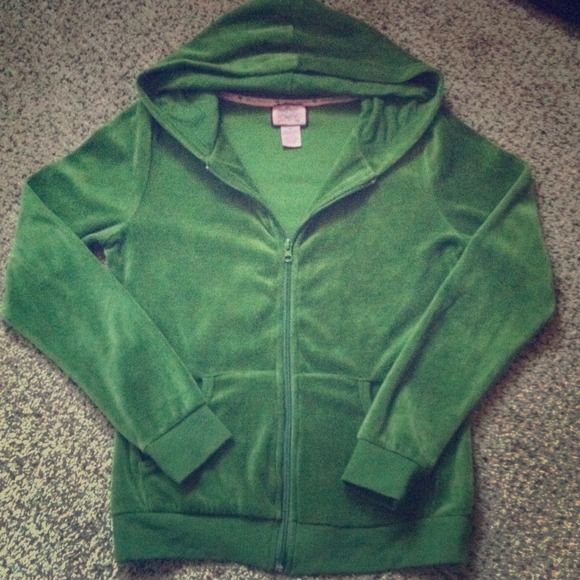 Juicy Couture Green Hoodie