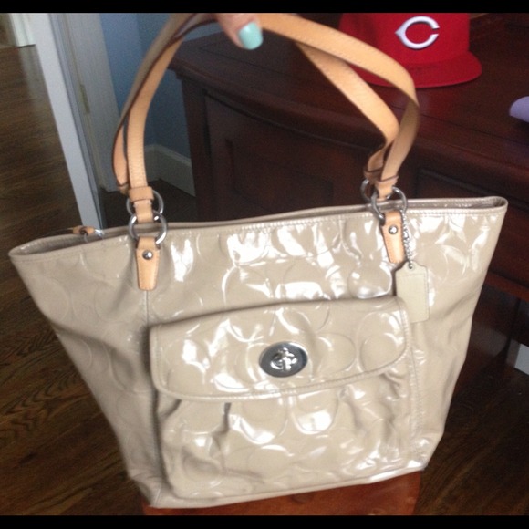 Authentic Large Coach Tote