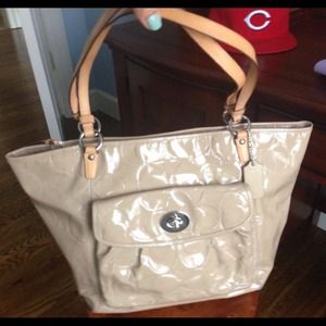 Authentic Large Coach Tote