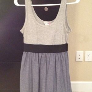 Cute dress elastic waste band