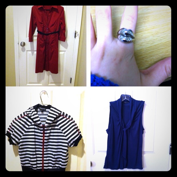 Dress, hoodie, top, and ring bundle ❤