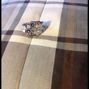 Silver Snap On Bracelet