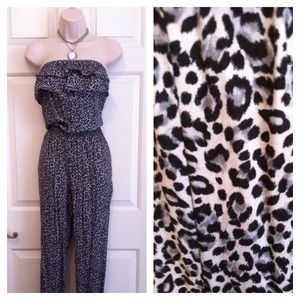 🚫SOLD🚫Leopard Print Romper