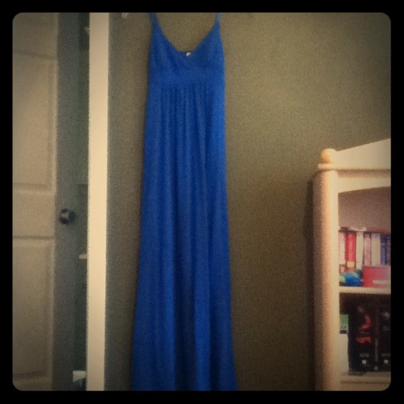 ❌❌RESERVED ❌❌Beautiful Spring Blue Maxi