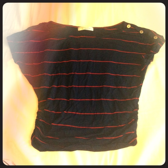 Nautical scrunch top