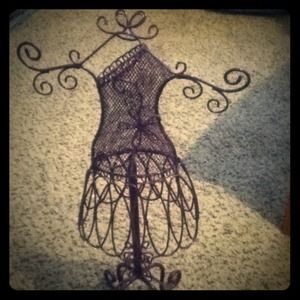 💋RESERVED💋Elegant Purple Jewelry Stand