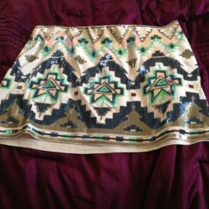 Aztec skirt