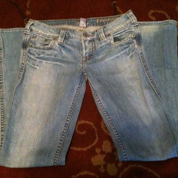 Silver jeans