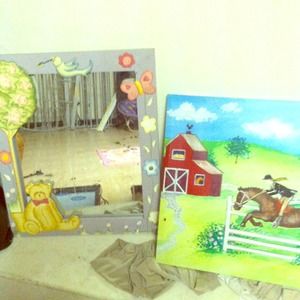 Wall deco both peices