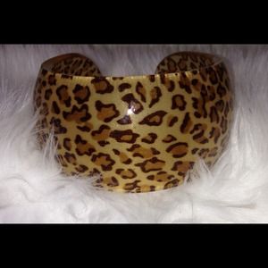 Leopard Print Bangle