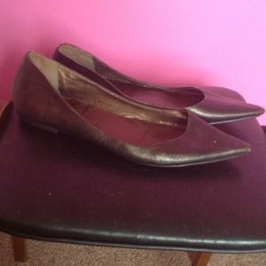 ***REDUCED***Leather flats