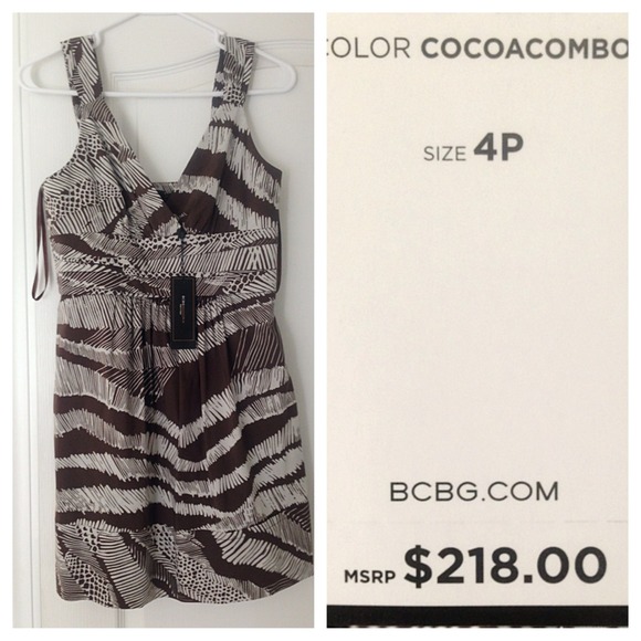Reduced! BCBG Print Dress