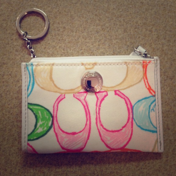 Coach Clutches & Wallets - *Traded*Authentic coach coin keychain