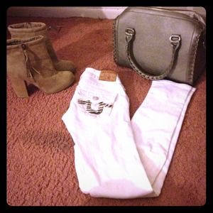 🎀Sale🎀 True religion Julie white jeans