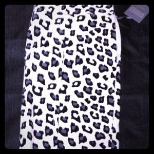 New snow leopard skirt