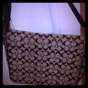 Coach laptop bag