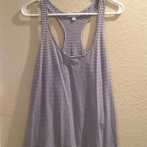 Long striped tank