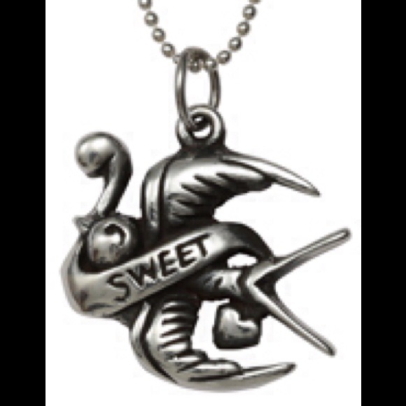 Femme Metale CH Swallow Necklace