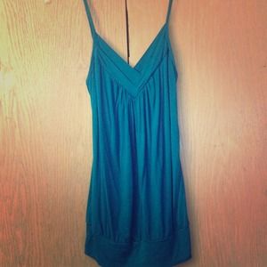 Teal Delia's Tank top