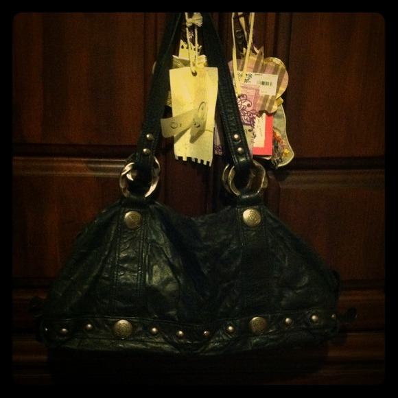 Beautiful Black Leather Handbag