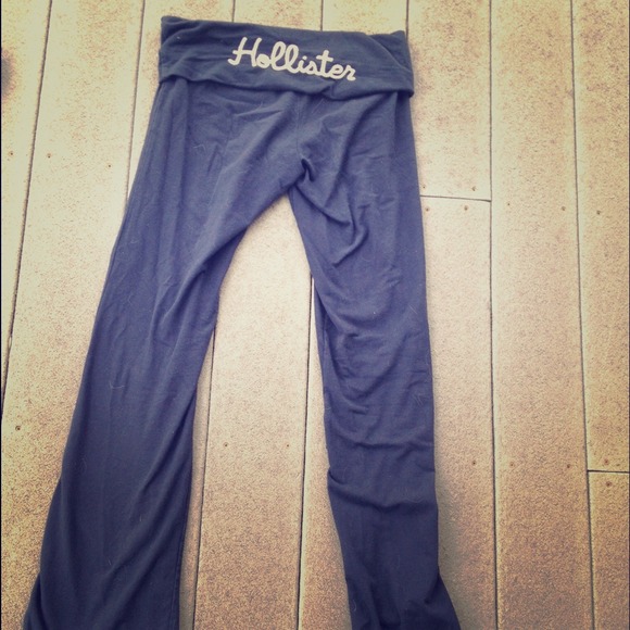 Navy Blue Hollister Yoga Pants
