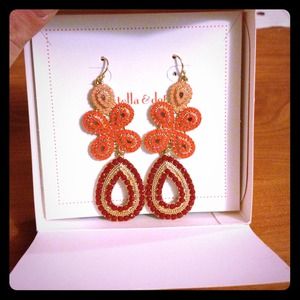 Stella & Dot Capri chandeliers 1 pair left!