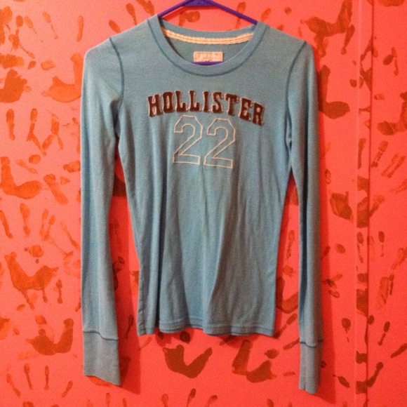 Light blue long sleeve skirt