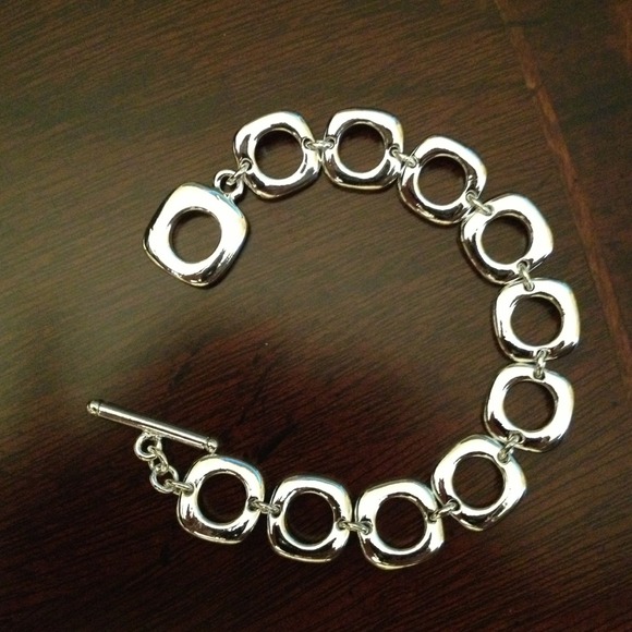 SOLD.  Brand new silver bracelet