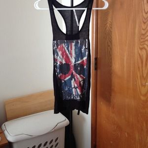 Skull tank top