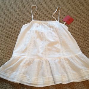 NWT white tank -reserved!
