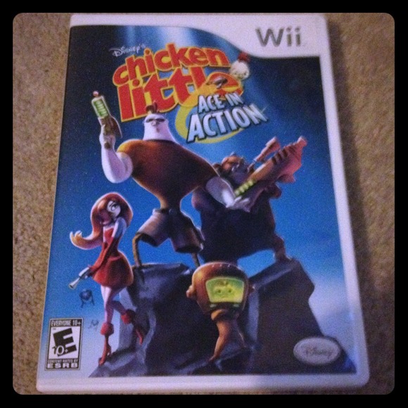 Wii Disney Chicken Little video game. LIKE NEW!