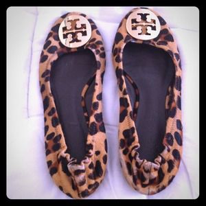 Tory Burch leopard flats!