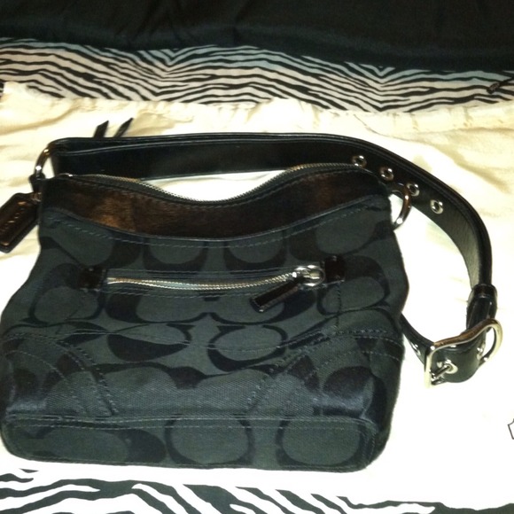 Authentic Coach Black Purse